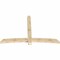 Ekena Millwork Bellingham Rough Sawn Timber Gable Bracket, Douglas Fir, 96"W x 64"H x 4"D x 6"F, 16/12 Pitch GBW096X64X0406BEL00RDF - alternate 4